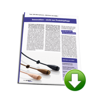 Test : DPA Microphones „4060-Serie mit CORE+“