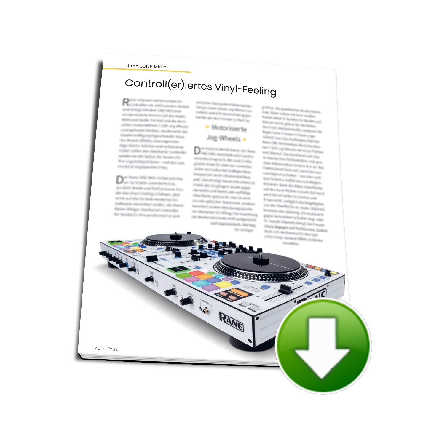 Test : Rane „One MKII“