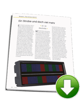 Test : Showtec „Titan Strobe 1000 FX”